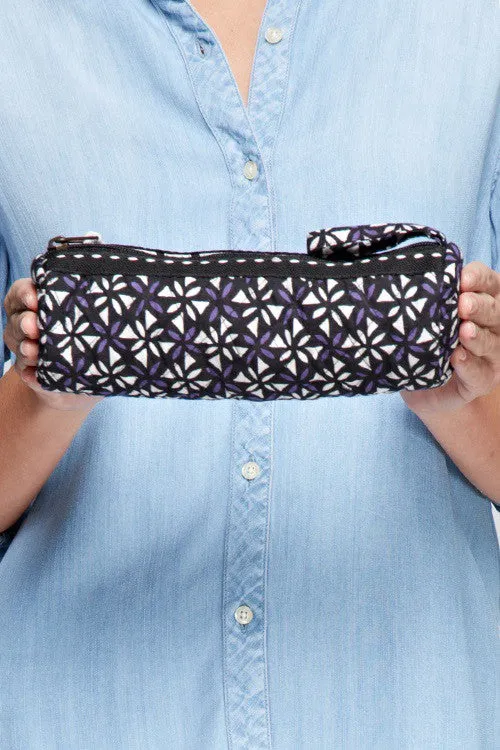 Patterned Cosmetic Pouch