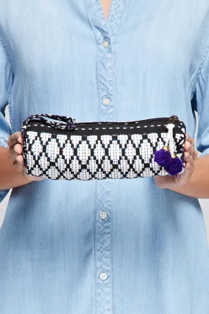 Patterned Cosmetic Pouch