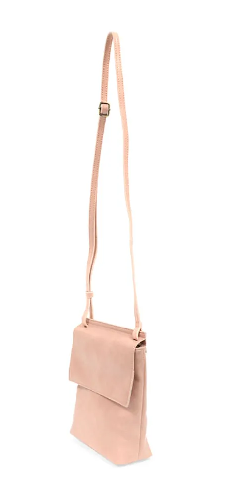 Peony Front Flap Crossbody Bag