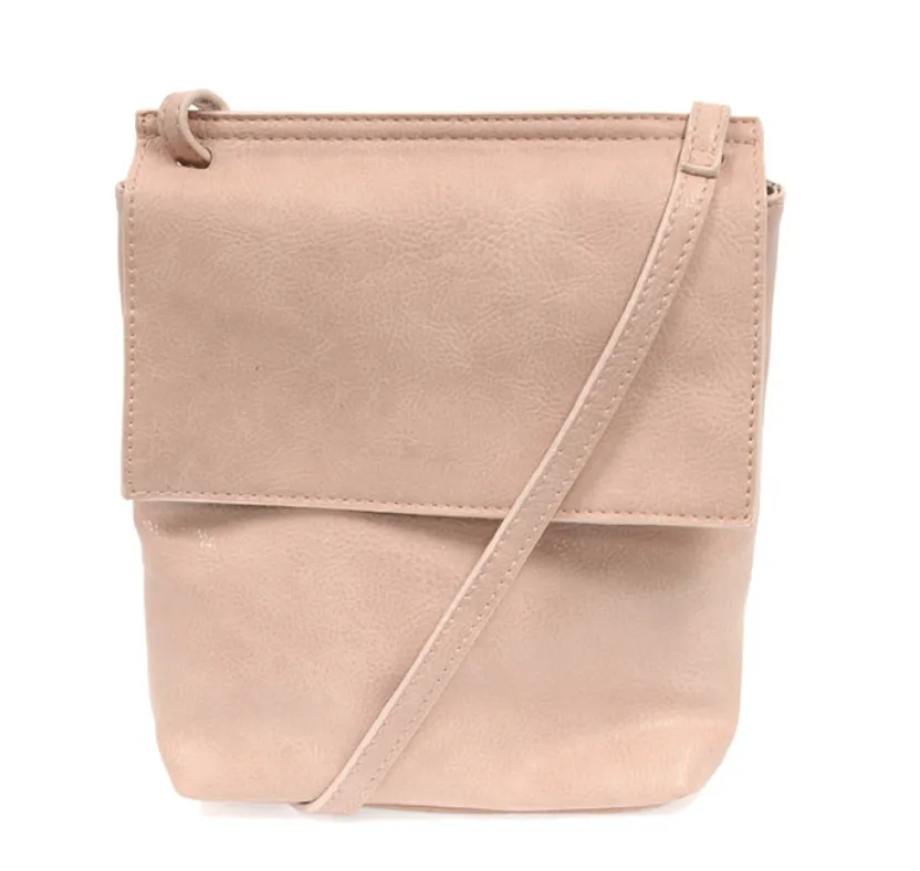 Peony Front Flap Crossbody Bag