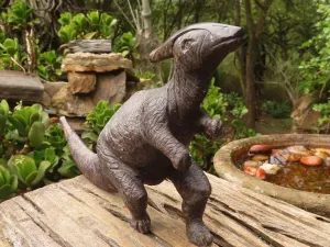 Polished Soap Stone Dinosaur Carving x 1 From Zimbabwe