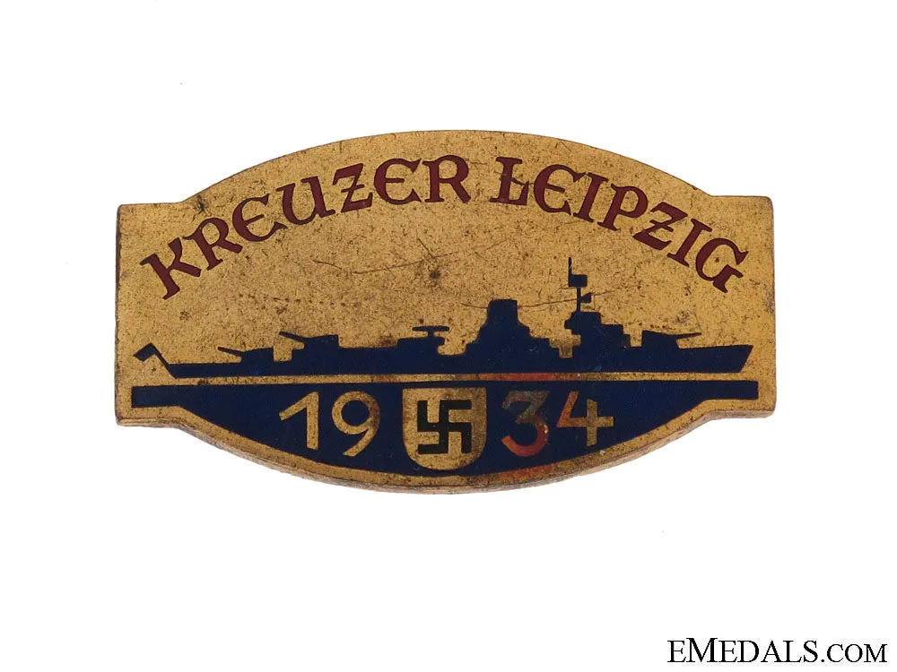 "Kreuzer Leipzig" Pin