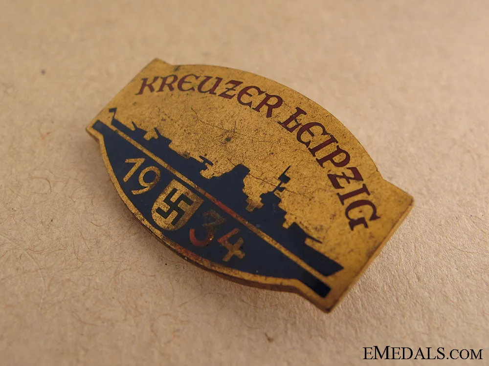 "Kreuzer Leipzig" Pin