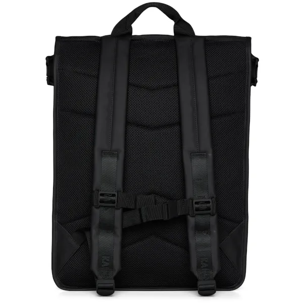 Rains Trail Rolltop Backpack (black)