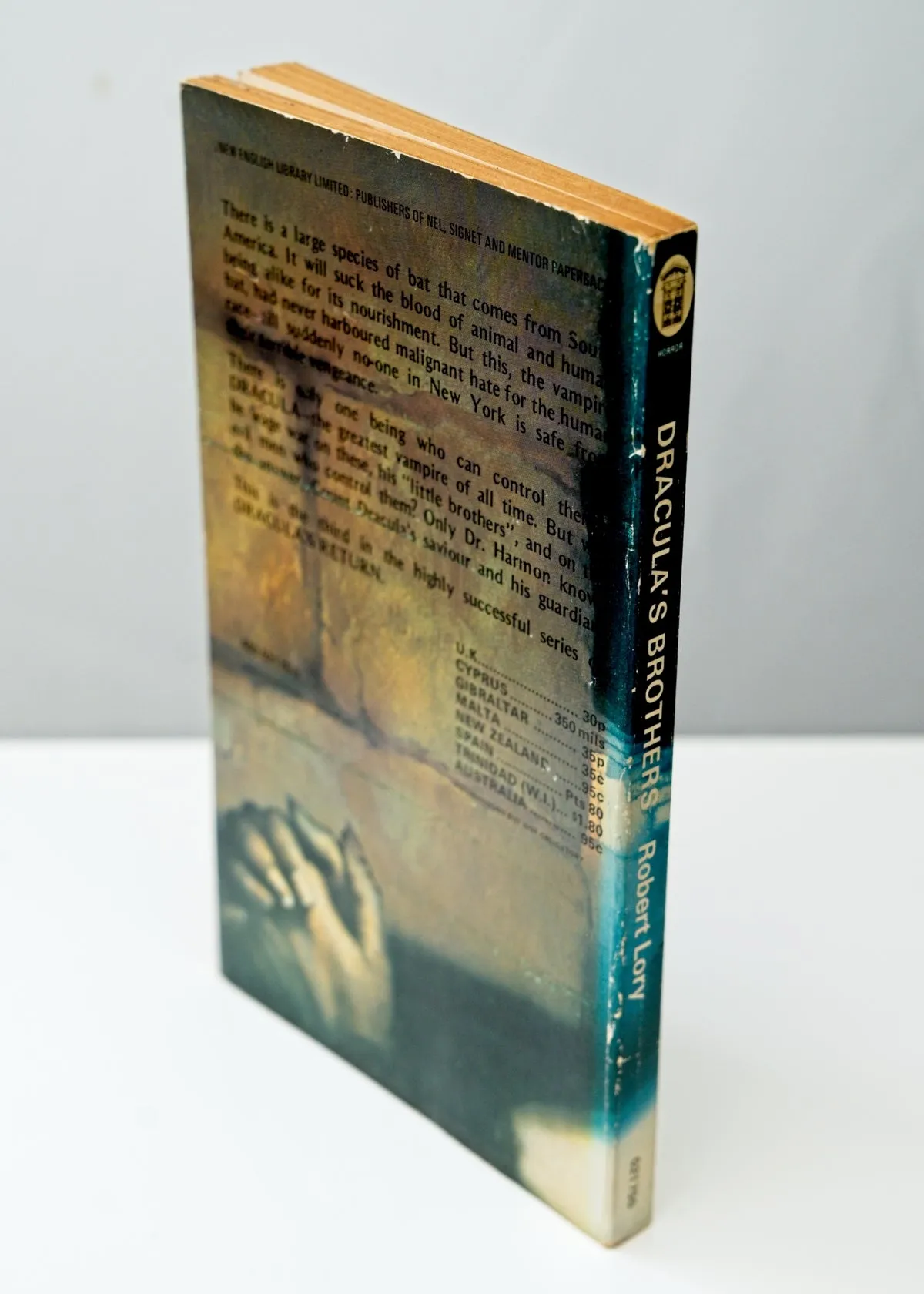 RARE Dracula's Brothers • Robert Lory • New English Library, 1974 • First Edition • Paperback