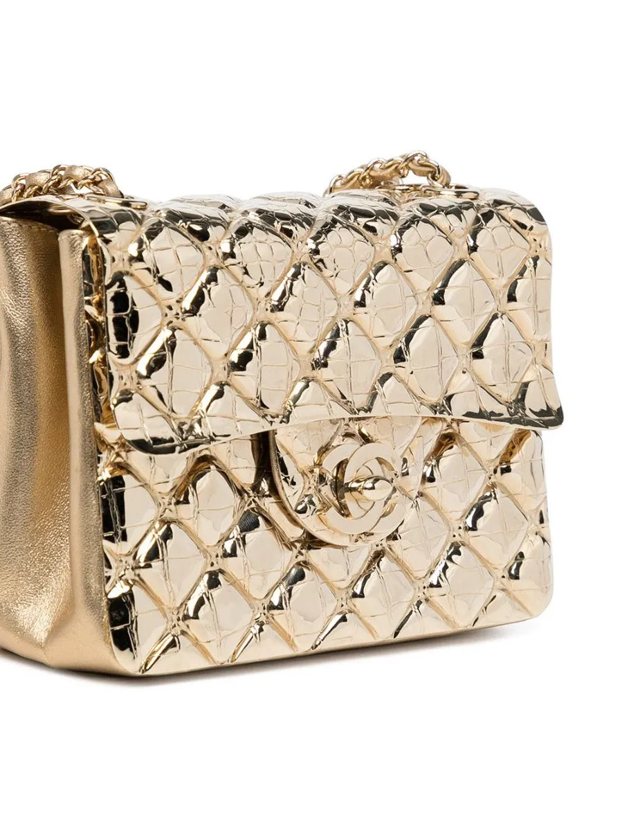 Solid Gold Metal Flap