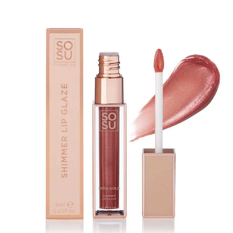 SOSU Cosmetics Shimmer Lip Glaze