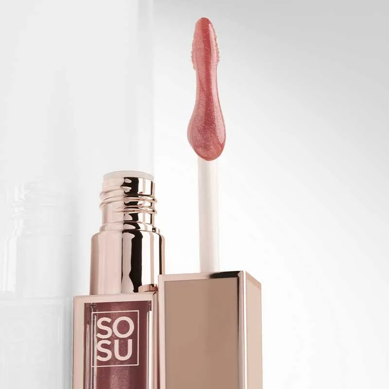 SOSU Cosmetics Shimmer Lip Glaze