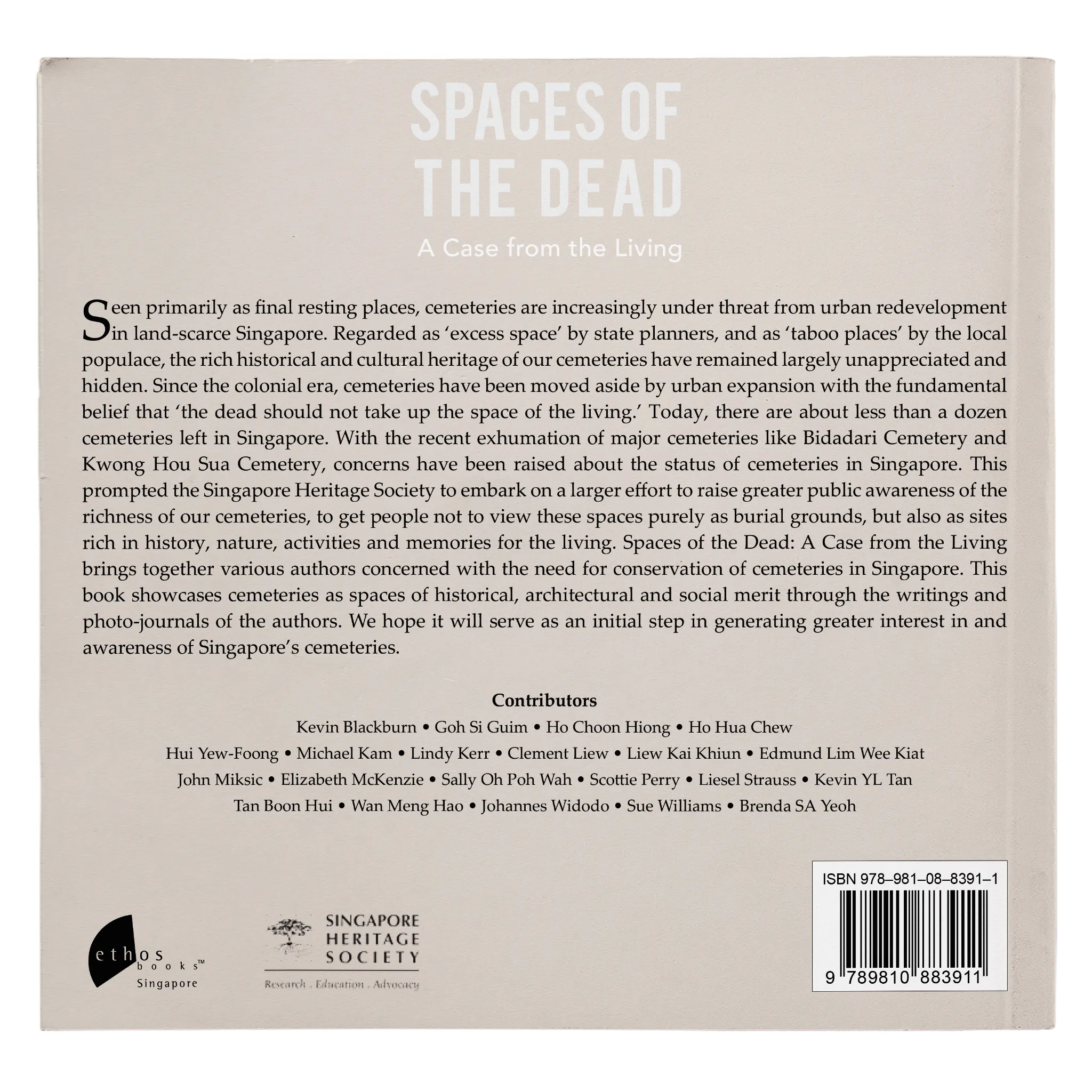 Spaces of the Dead: A Case from the Living