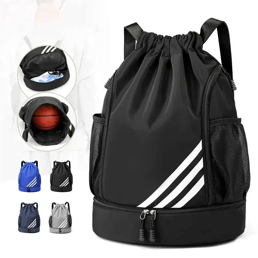 Sport Basketball Backpack Travel Outdoor Waterproof Swimming Fitness Travel Sports Bag Basketball Pouch Hiking Climbing Backpack