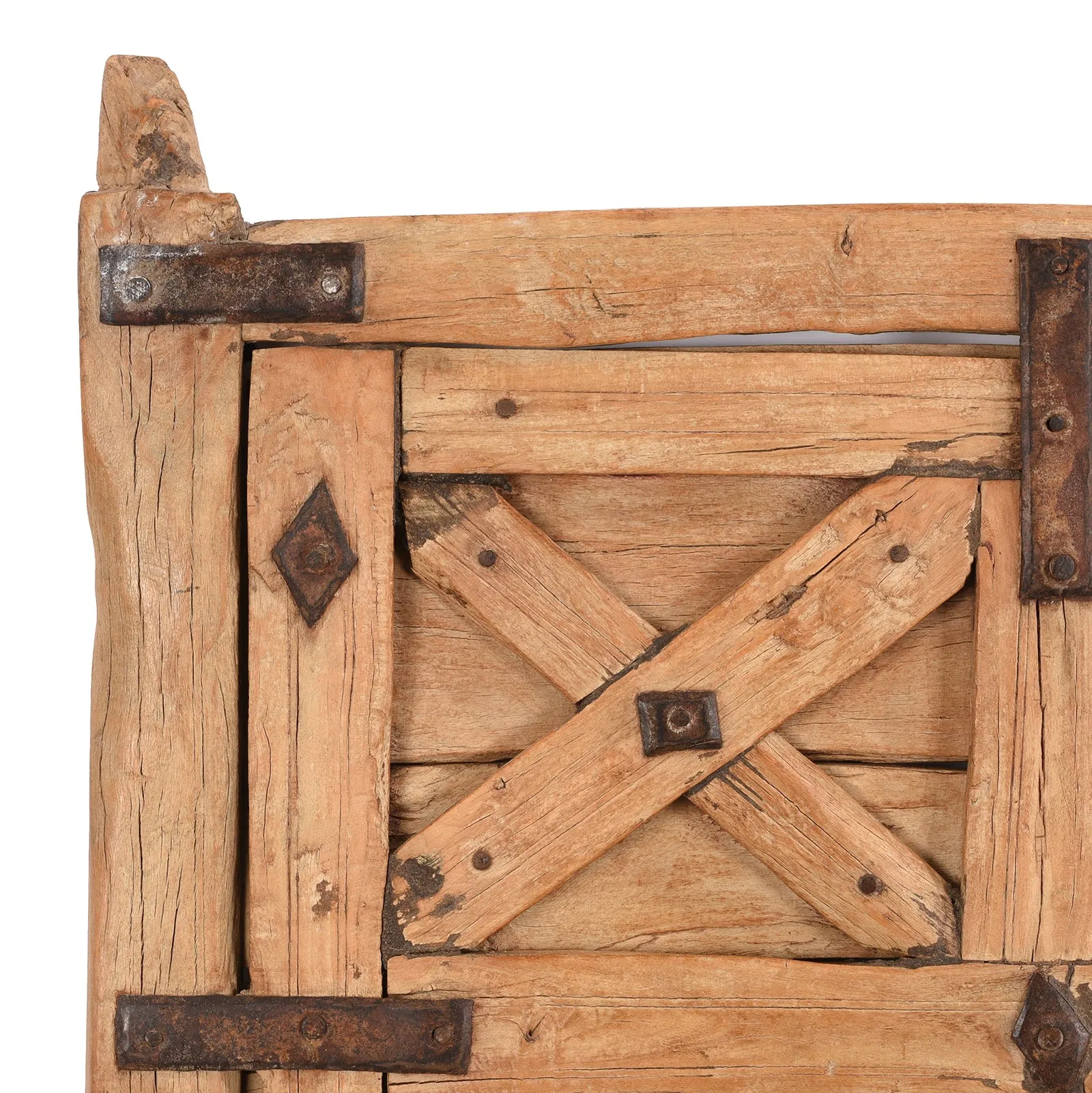 Stick Door Panel From Jaisalmer - 19th Century
