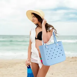 Summer Large Bogg Style Beach Bag Waterproof