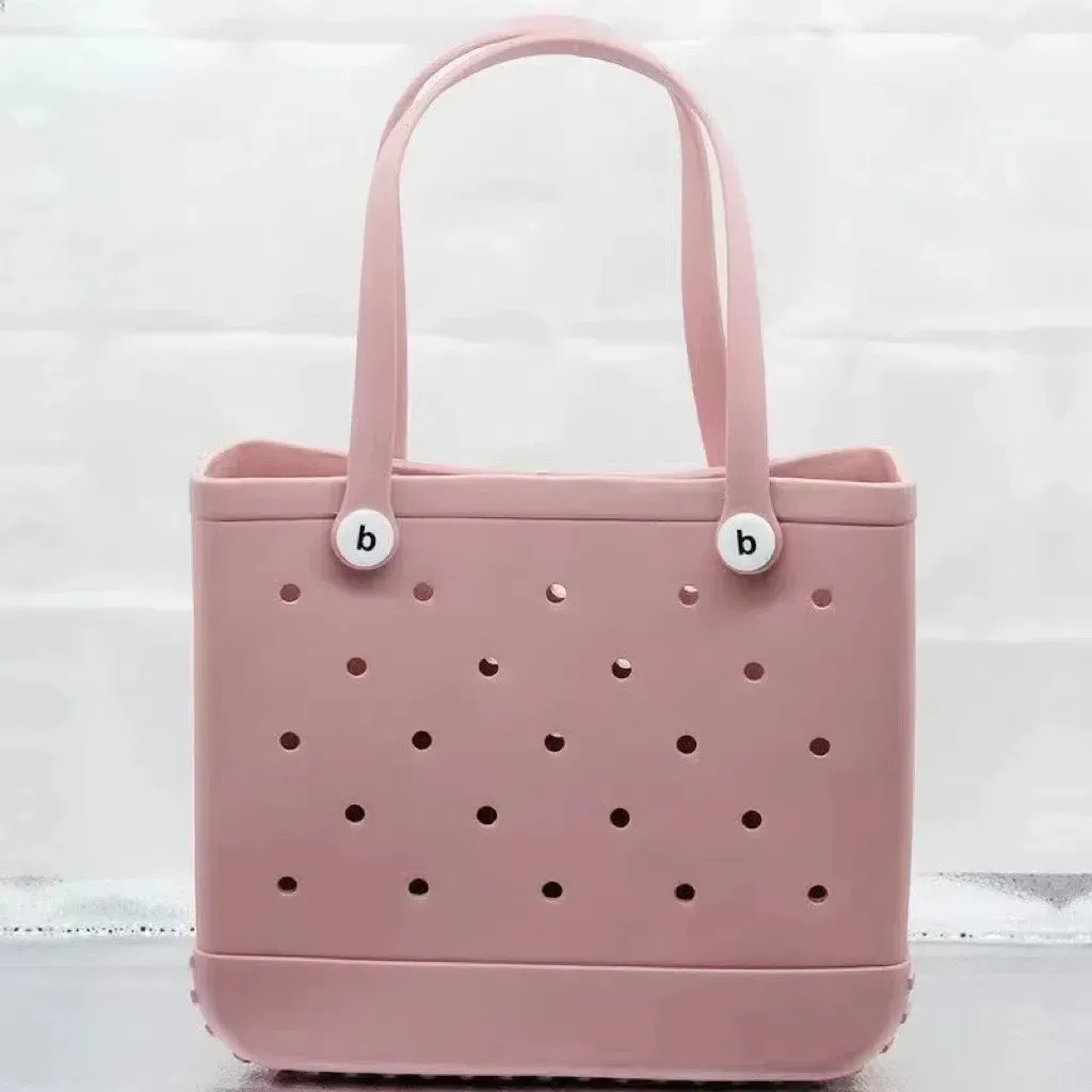 Summer Large Bogg Style Beach Bag Waterproof