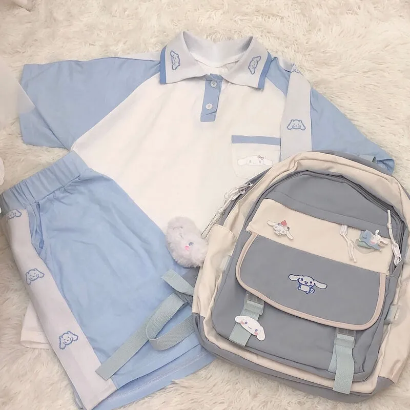 Sweet Cinna Blue Backpack