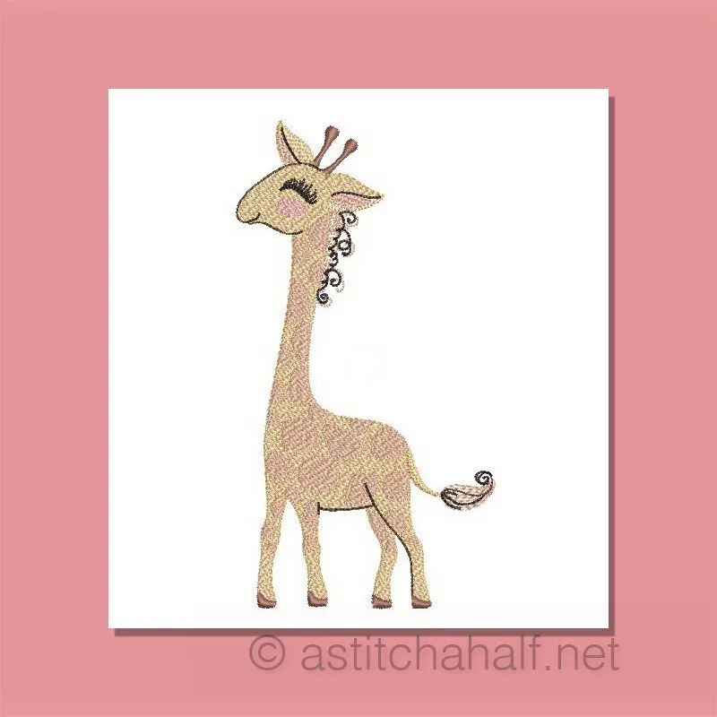 Sweet Sweet Love Giraffe Mother and calf
