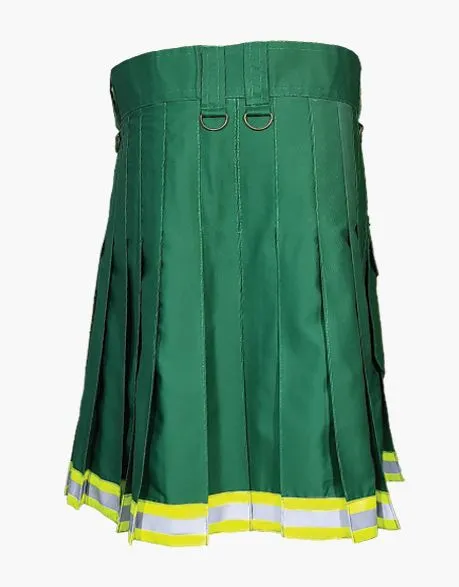 The Green Utility Kilt for Firefighter