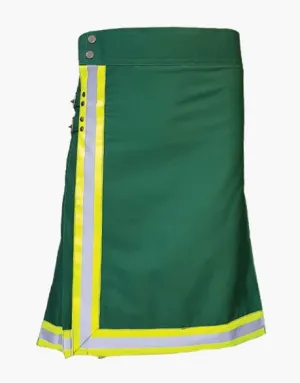 The Green Utility Kilt for Firefighter