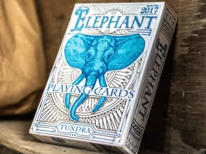 Tundra Elephant Playing Cards