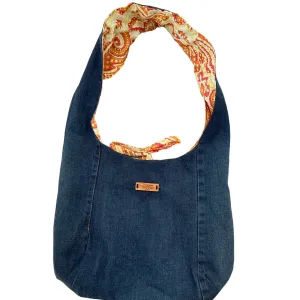 Upcycled Denim Jean Bag