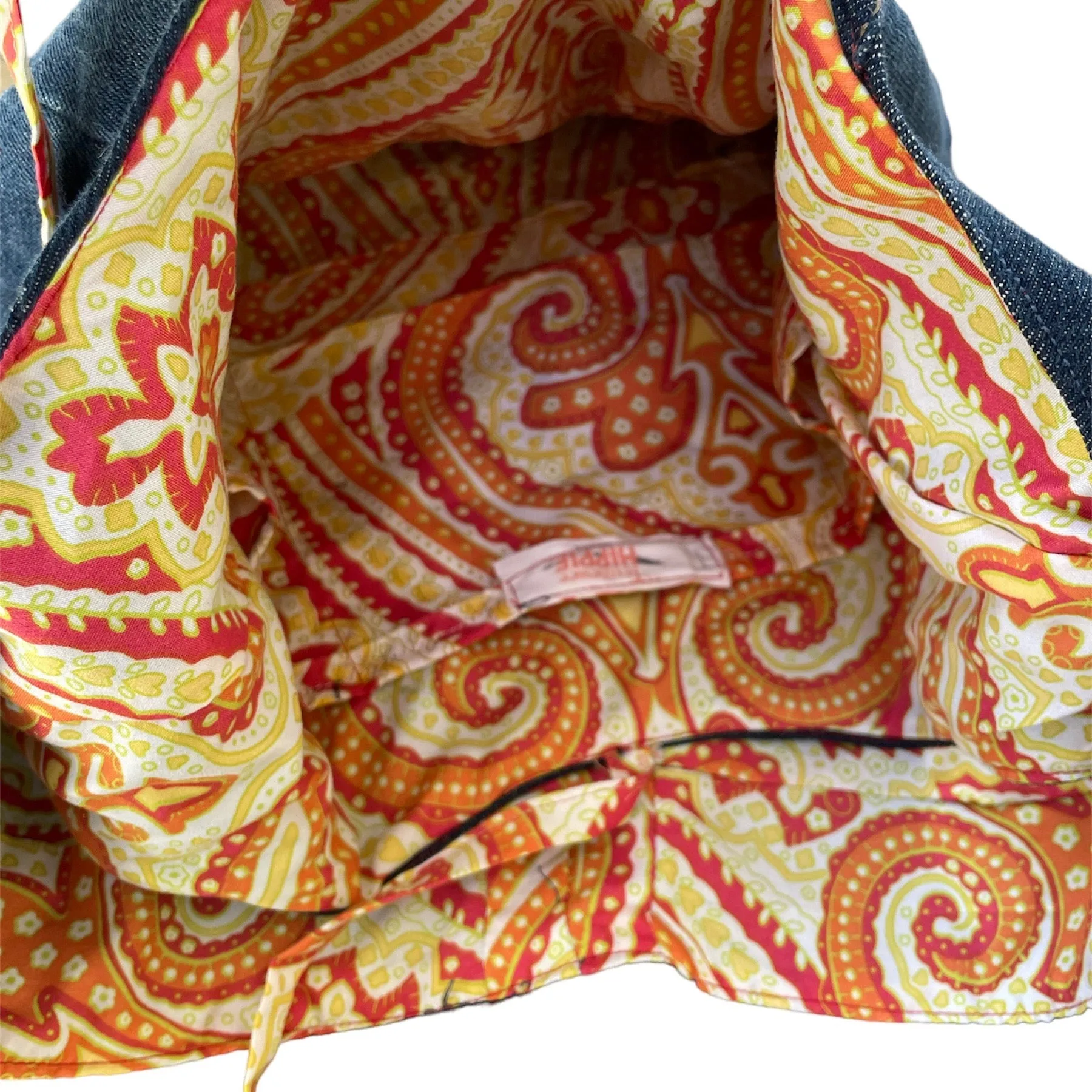 Upcycled Denim Jean Bag