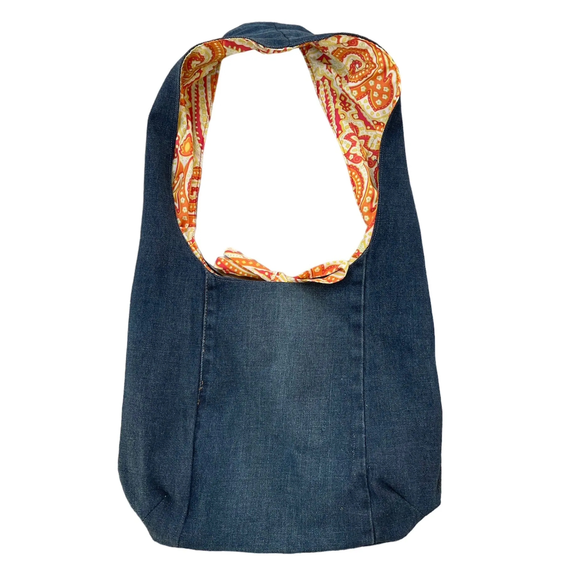 Upcycled Denim Jean Bag