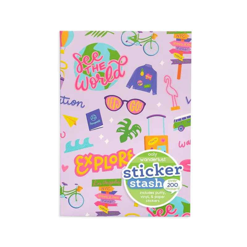 Wanderlust Sticker Stash