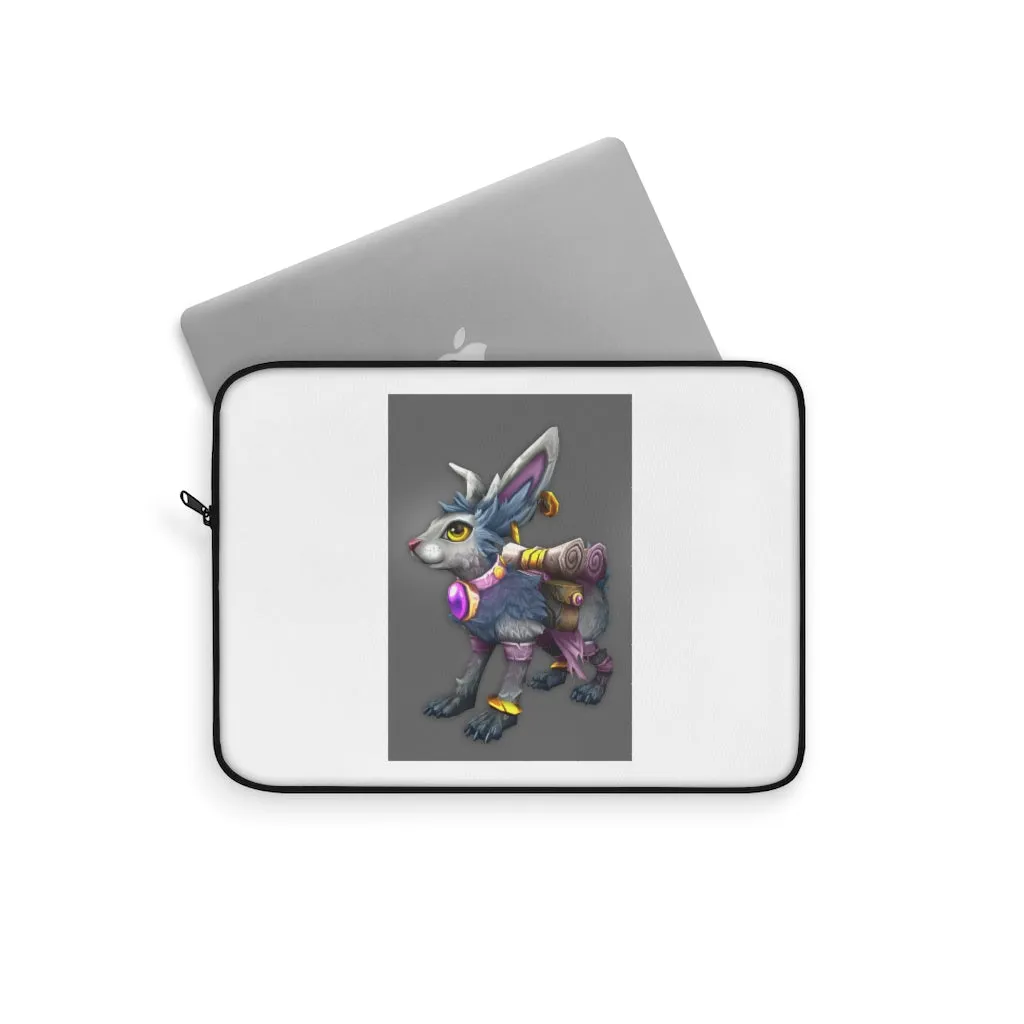 White Amara Laptop Sleeve