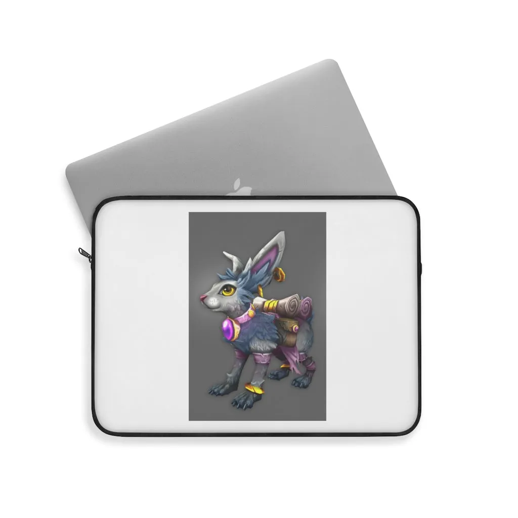 White Amara Laptop Sleeve