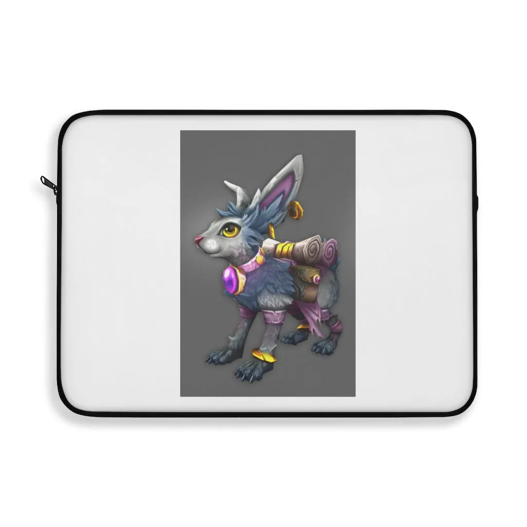 White Amara Laptop Sleeve