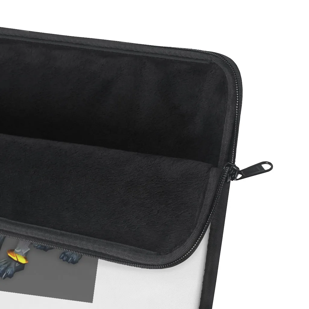 White Amara Laptop Sleeve