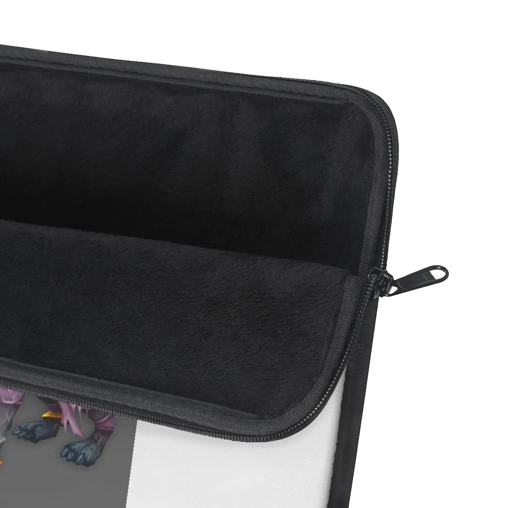 White Amara Laptop Sleeve