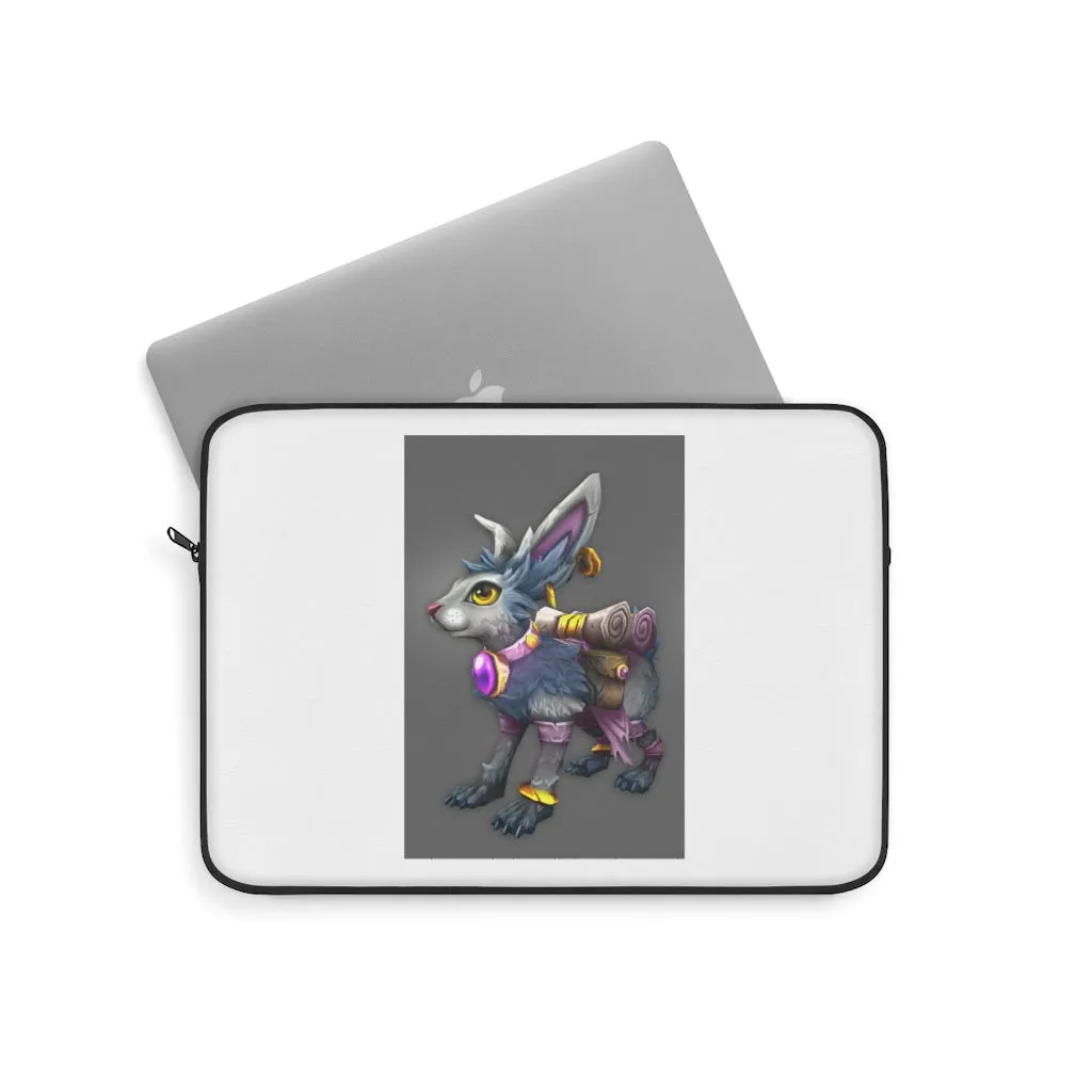 White Amara Laptop Sleeve