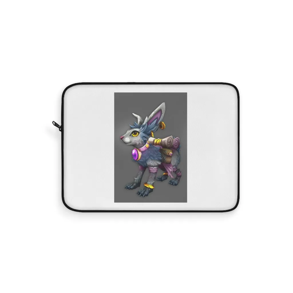 White Amara Laptop Sleeve