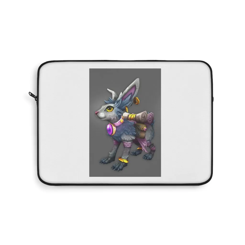 White Amara Laptop Sleeve