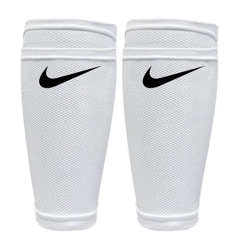 WHITE NIKE SHIN PAD SLEEVE