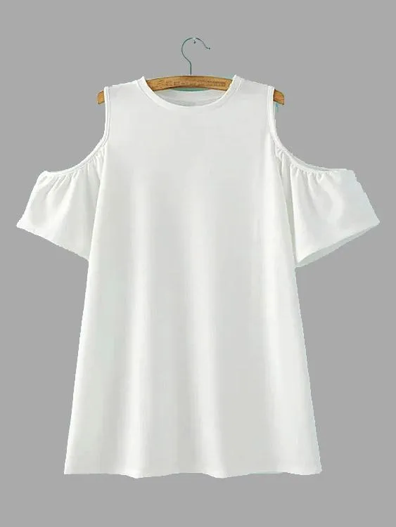 Wholesale Round Neck Short Sleeve Mini Dress