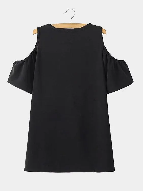 Wholesale Round Neck Short Sleeve Mini Dress