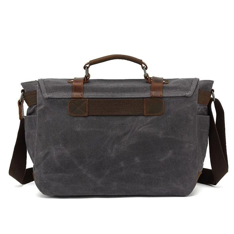 Woosir Canvas Camera Briefcase Bag