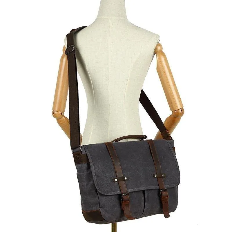 Woosir Canvas Camera Briefcase Bag