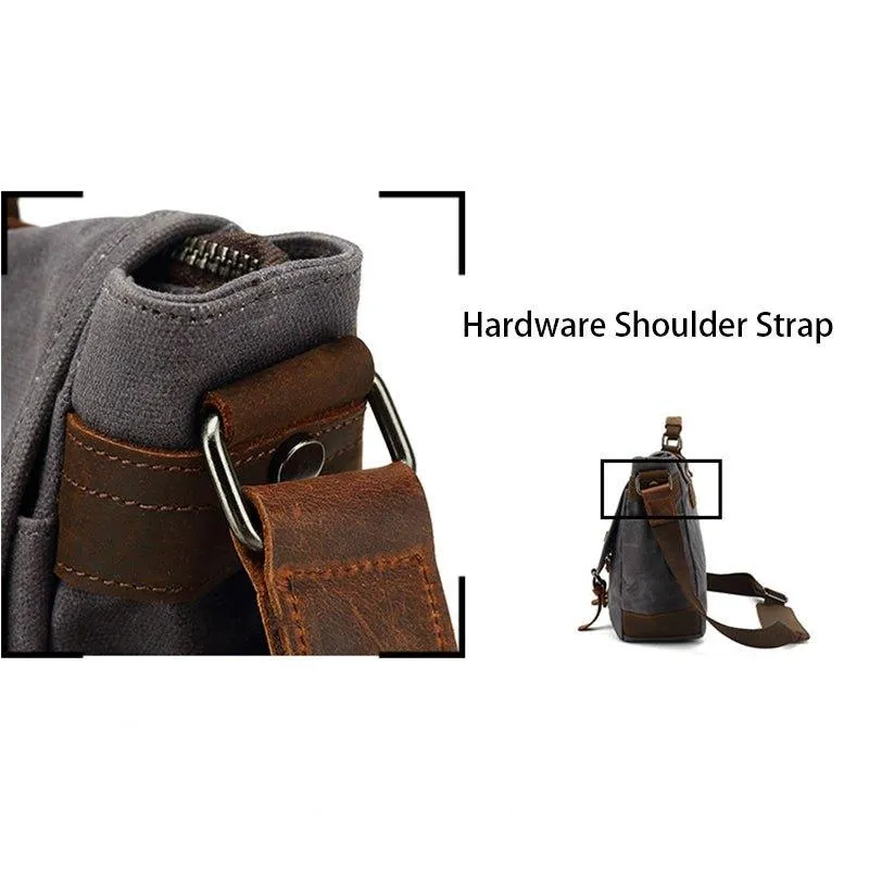Woosir Canvas Camera Briefcase Bag
