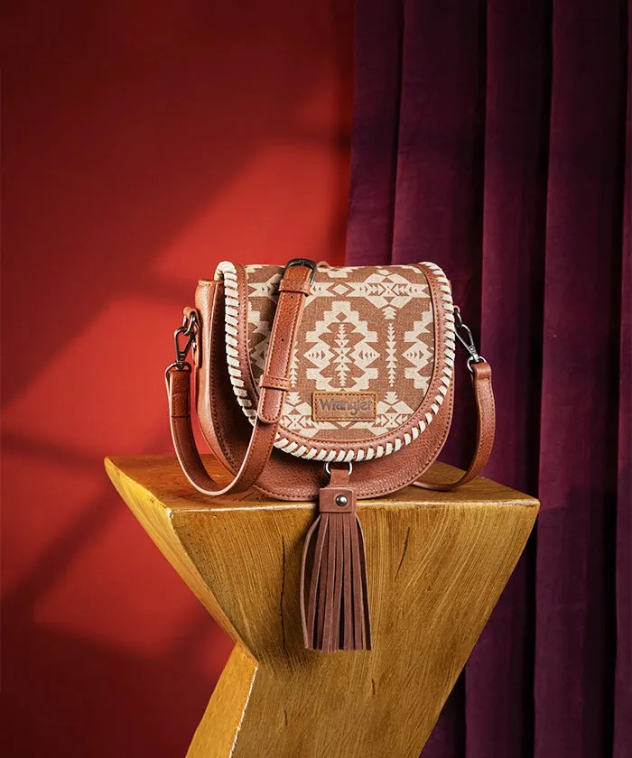 Wrangler Aztec Print Mini Crossbody Purse