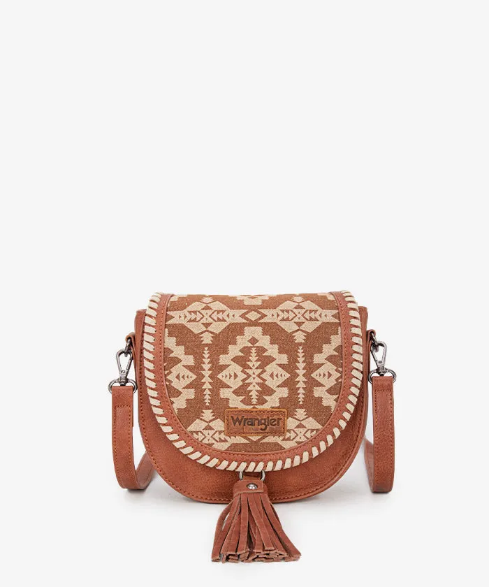 Wrangler Aztec Print Mini Crossbody Purse