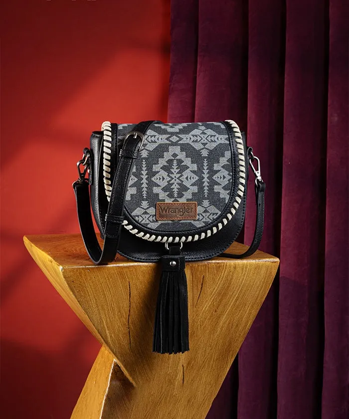 Wrangler Aztec Print Mini Crossbody Purse