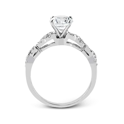 ZR868 Wedding Set in 14k Gold with Diamonds